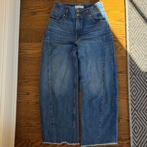 Ulla Johnson Blue THEA Cropped Jeans